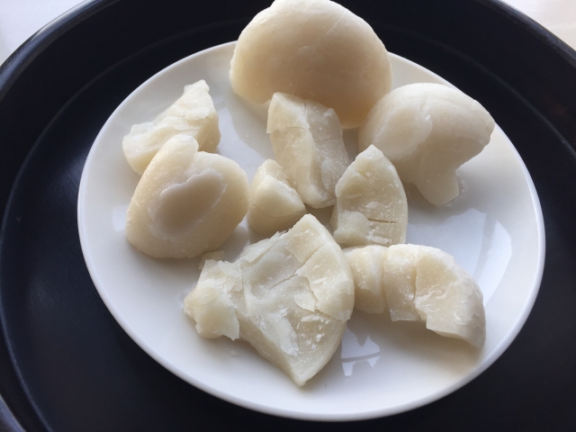 鏡開き・開いた餅